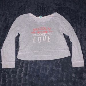Roxy crop sweater